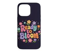 Custodia per iPhone 14 Pro Max Ready To Bloom Amante della Lettura Floreale Retro Bookworm
