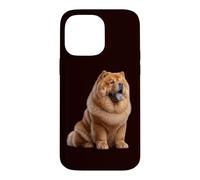 Custodia per iPhone 14 Pro Max Realistico Canine Pet Ritratto Arte Grafica