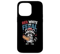 Custodia per iPhone 14 Pro Max Red White And Feral