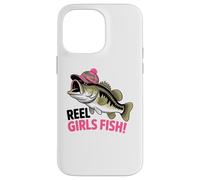Custodia per iPhone 14 Pro Max Reel Girls Fish Funny Cute Pesca Pesca Da Donna