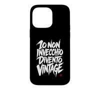 Custodia per iPhone 14 Pro Max Regalo Compleanno Divertente Non Invecchio Divento Vintage