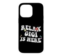 Custodia per iPhone 14 Pro Max Retro Groovy Relax GIGI Is Here Funny Mother's Day Nome