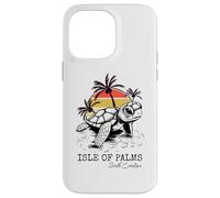 Custodia per iPhone 14 Pro Max Retro Isola delle Palme Sea Turtle Preservation S.C. Loggerhead