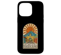 Custodia per iPhone 14 Pro Max Retro Psychedelic Antigua Guatemala Travel Poster