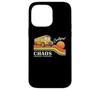 Custodia per iPhone 14 Pro Max Retro School Bus Driver Certified Chaos Transport Technician