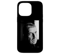 Custodia per iPhone 14 Pro Max Ritratto di Leonard Cohen di Hallelujah Cantautore di AJ Barratt