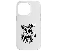 Custodia per iPhone 14 Pro Max Rockin' Life come moglie di un pastore