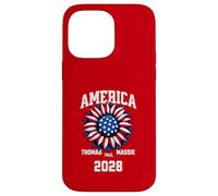 Custodia per iPhone 14 Pro Max Ron Paul Thomas Massie Election 2028 President American Flag