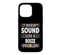 Custodia per iPhone 14 Pro Max ROSIE Personalized Women's Gift Custom ROSIE