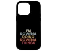 Custodia per iPhone 14 Pro Max Rowena Name Rowena Personalized Name First Given