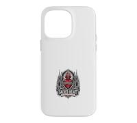 Custodia per iPhone 14 Pro Max Sacro Cuore Bruciante Con Misericordia Croce Gotica