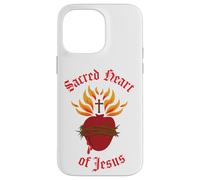 Custodia per iPhone 14 Pro Max Sacro Cuore di Gesù Immagine