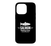 Custodia per iPhone 14 Pro Max Salmon Fishing Crew River Hunter