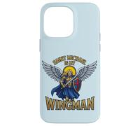 Custodia per iPhone 14 Pro Max San Michele Arcangelo è il mio Wingman Catholic Art St