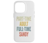 Custodia per iPhone 14 Pro Max SANDY Personalized Retro Girls Part-Time SANDY Name