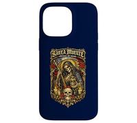 Custodia per iPhone 14 Pro Max Santa Muerte sovrano del mondo