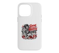 Custodia per iPhone 14 Pro Max Santuario contro l'ombra Oni Samurai Epic Anime