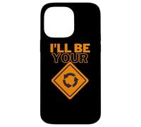 Custodia per iPhone 14 Pro Max Sarò tuo | Cartello circolare | Funny Car Joke