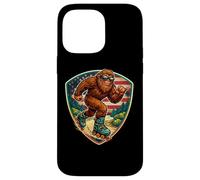 Custodia per iPhone 14 Pro Max Sasquatch Rollerblading Big-foot Shaka Roller Blade americano