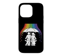 Custodia per iPhone 14 Pro Max Save Space - Ombrello protettivo arcobaleno, motivo: patrioti