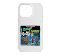 Custodia per iPhone 14 Pro Max Scelgo uno zombie Funny Novelty Man or Bear