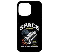 Custodia per iPhone 14 Pro Max Sci Fi Space Shuttle Alla ricerca dei segreti dell'universo 1990