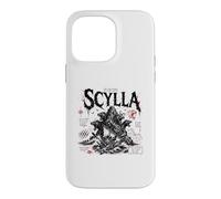 Custodia per iPhone 14 Pro Max Scilla Mitologia Greca Scena Odissea Mostro Marino