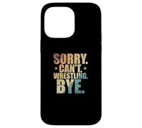 Custodia per iPhone 14 Pro Max Scusa, non posso. Wrestling. Ciao. Mostra lotta