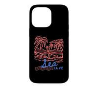 Custodia per iPhone 14 Pro Max Sea La Vie Tropical Beach - Palma Oceano Estate