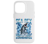 Custodia per iPhone 14 Pro Max Sea Rex Mosasaurus Ocean Predator Dinosaur Ragazzi