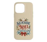 Custodia per iPhone 14 Pro Max Seaside Noel Society Natale costiero