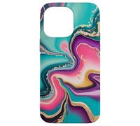 Custodia per iPhone 14 Pro Max Senza soluzione di continuità astratta vernice acrilica versare