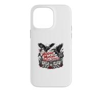 Custodia per iPhone 14 Pro Max Servizio notizie Huginn e Muninn Corvo vichingo norreno