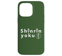 Custodia per iPhone 14 Pro Max Shinrin-yoku: Bagno nella foresta & Terapia Zen