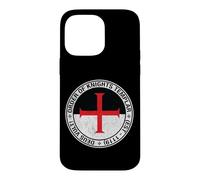 Custodia per iPhone 14 Pro Max Sigillo della bandiera dell'Ordine dei Templari
