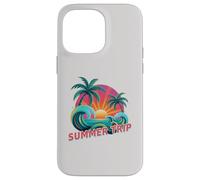 Custodia per iPhone 14 Pro Max Simpatico VIAGGIO ESTIVO Tutte le ragazze Vacanze Che succede Spiagge Famiglia