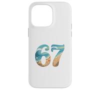 Custodia per iPhone 14 Pro Max Six SSix Seven Beach Summer Waves Fun Ragazze Bambini Uomo