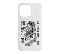 Custodia per iPhone 14 Pro Max Skateboard Samurai Skater Passion Freedom