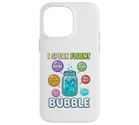 Custodia per iPhone 14 Pro Max SLP Logopedia Funny I Speak Bubble Patologo