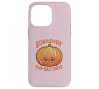 Custodia per iPhone 14 Pro Max Smashin' The Bad Vibes Zucca Kawaii Carino Divertente