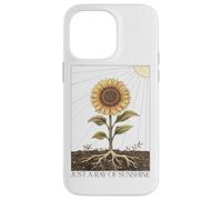 Custodia per iPhone 14 Pro Max Solo Un Raggio Di Sole Girasole Giallo Estate Sunshine