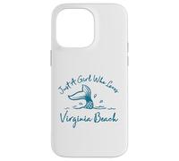 Custodia per iPhone 14 Pro Max Solo una ragazza che ama la coda di pesce sirena di Virginia Beach