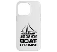 Custodia per iPhone 14 Pro Max Solo un'altra barca Lo prometto Sailboat Sailing Captain Sailor
