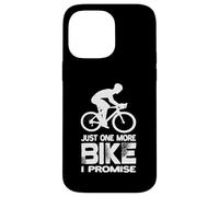 Custodia per iPhone 14 Pro Max Solo un'altra bici, prometto, ciclista da strada
