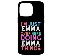 Custodia per iPhone 14 Pro Max Sono solo Emma qui a fare il nome di Emma Things