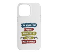 Custodia per iPhone 14 Pro Max Sono un papà single che è dipendente da Cool Math Games Gaming
