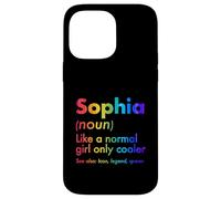 Custodia per iPhone 14 Pro Max Sophia Like A Normal Girl Only Cooler Queen Nome