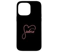 Custodia per iPhone 14 Pro Max Sorelle Cuore Design Fratelli Amore Famiglia Sis