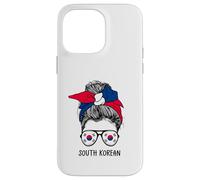 Custodia per iPhone 14 Pro Max South Korean Girl South Korean Heritage South Korea Flag
