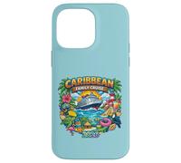Custodia per iPhone 14 Pro Max Souvenir avventura tropicale con crociera in famiglia ai Caraibi 2026